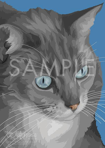 Wet Nose Greetings Card, 5
