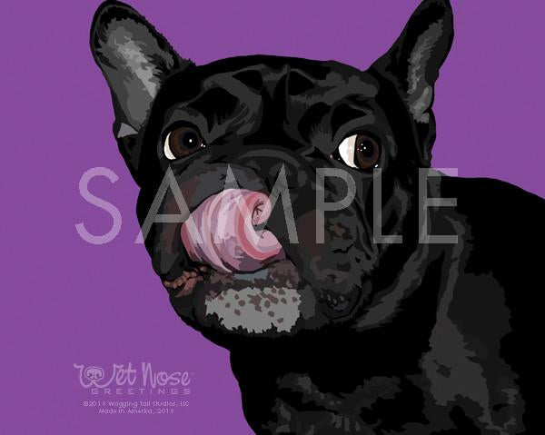 Wet Nose Greetings Card, 5
