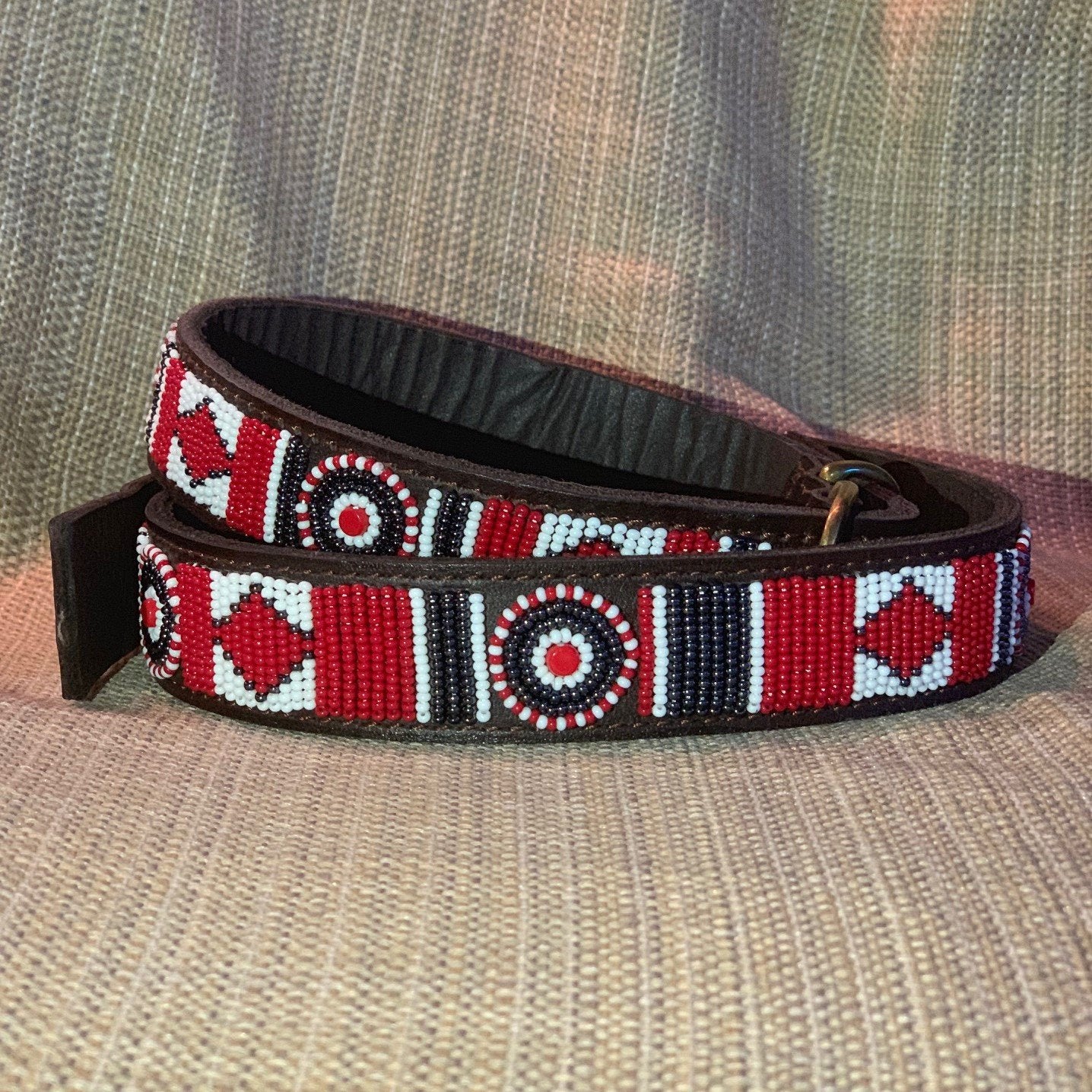 Rafiki Beaded Leather Collars