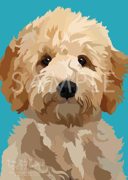 Wet Nose Greetings Card, 5