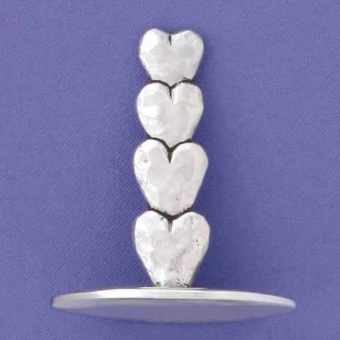 Basic Spirit Handcrafted Pewter Ring Holder Collection