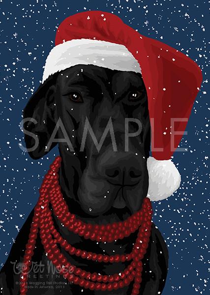 Wet Nose Greetings Card, 5