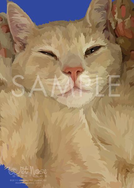 Wet Nose Greetings Card, 5