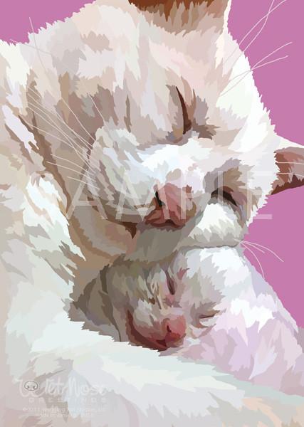 Wet Nose Greetings Card, 5