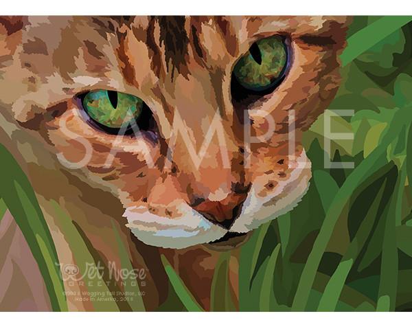 Wet Nose Greetings Card, 5