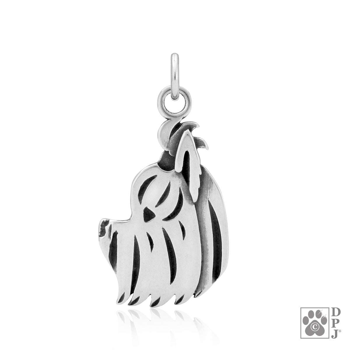 Dazzling Paws Jewelry Sterling Silver Breed Charms and Pendants