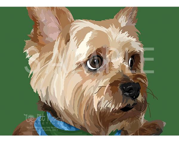 Wet Nose Greetings Card, 5