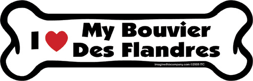 Imagine This Car Magnet, I Heart My... Purebreeds A-L