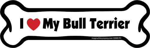 Imagine This Car Magnet, I Heart My... Purebreeds A-L