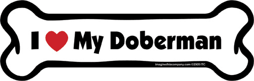 Imagine This Car Magnet, I Heart My... Purebreeds A-L
