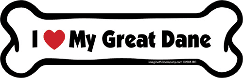 Imagine This Car Magnet, I Heart My... Purebreeds A-L
