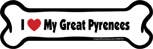 Imagine This Car Magnet, I Heart My... Purebreeds A-L
