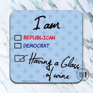 High Cotton Party Coaster