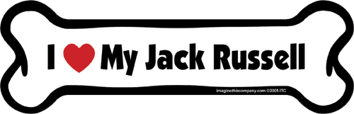 Imagine This Car Magnet, I Heart My... Purebreeds A-L