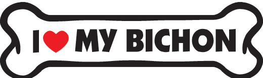 Imagine This Car Magnet, I Heart My... Purebreeds A-L