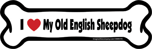 Imagine This Car Magnet, I Heart My... Purebreeds A-L