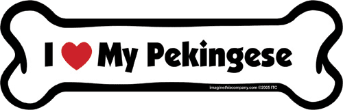 Imagine This Car Magnet, I Heart My... Purebreeds A-L