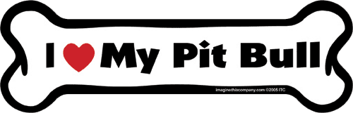 Imagine This Car Magnet, I Heart My... Purebreeds A-L