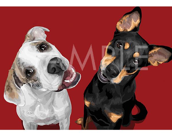 Wet Nose Greetings Card, 5