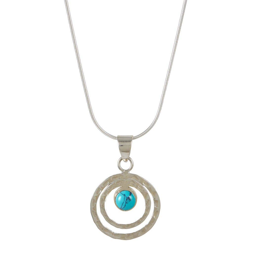 INFINITY UNIVERSE EARRINGS - TURQUOISE