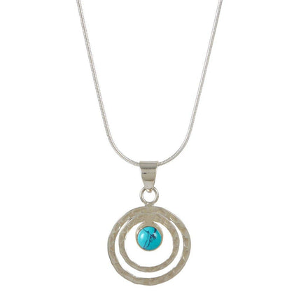 INFINITY UNIVERSE NECKLACE  - TURQUOISE