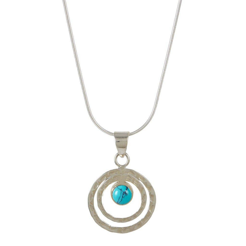INFINITY UNIVERSE NECKLACE  - TURQUOISE