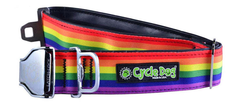 Rainbow Pride Dog Collar