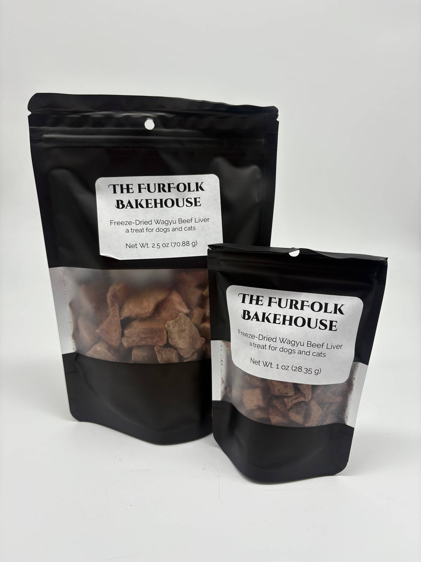 Freeze-Dried Wagyu Beef Liver Dog Treats