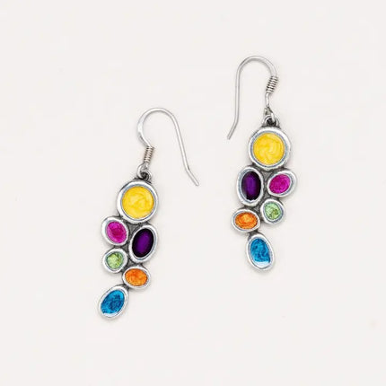 Wire Earrings by Danforth Pewter
