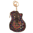 Boho Strings Guitar Beaded Coin Purse