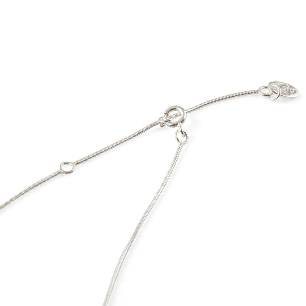INFINITY UNIVERSE NECKLACE  - GREEN ONYX