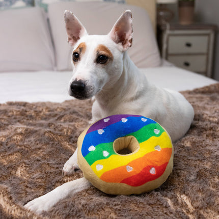 Pride Donut Dog Toy