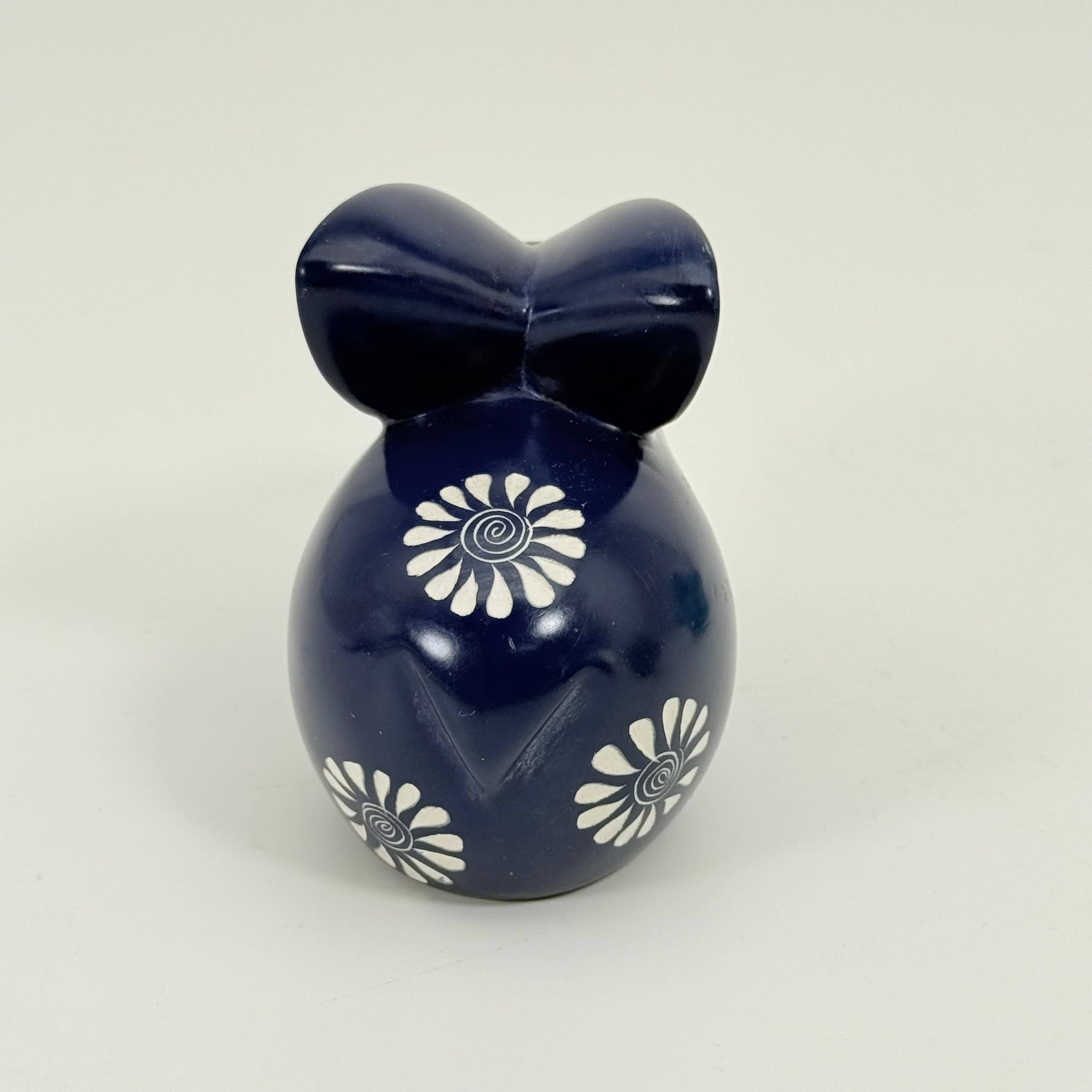 Soapstone Rabbit, Nestled  4.25