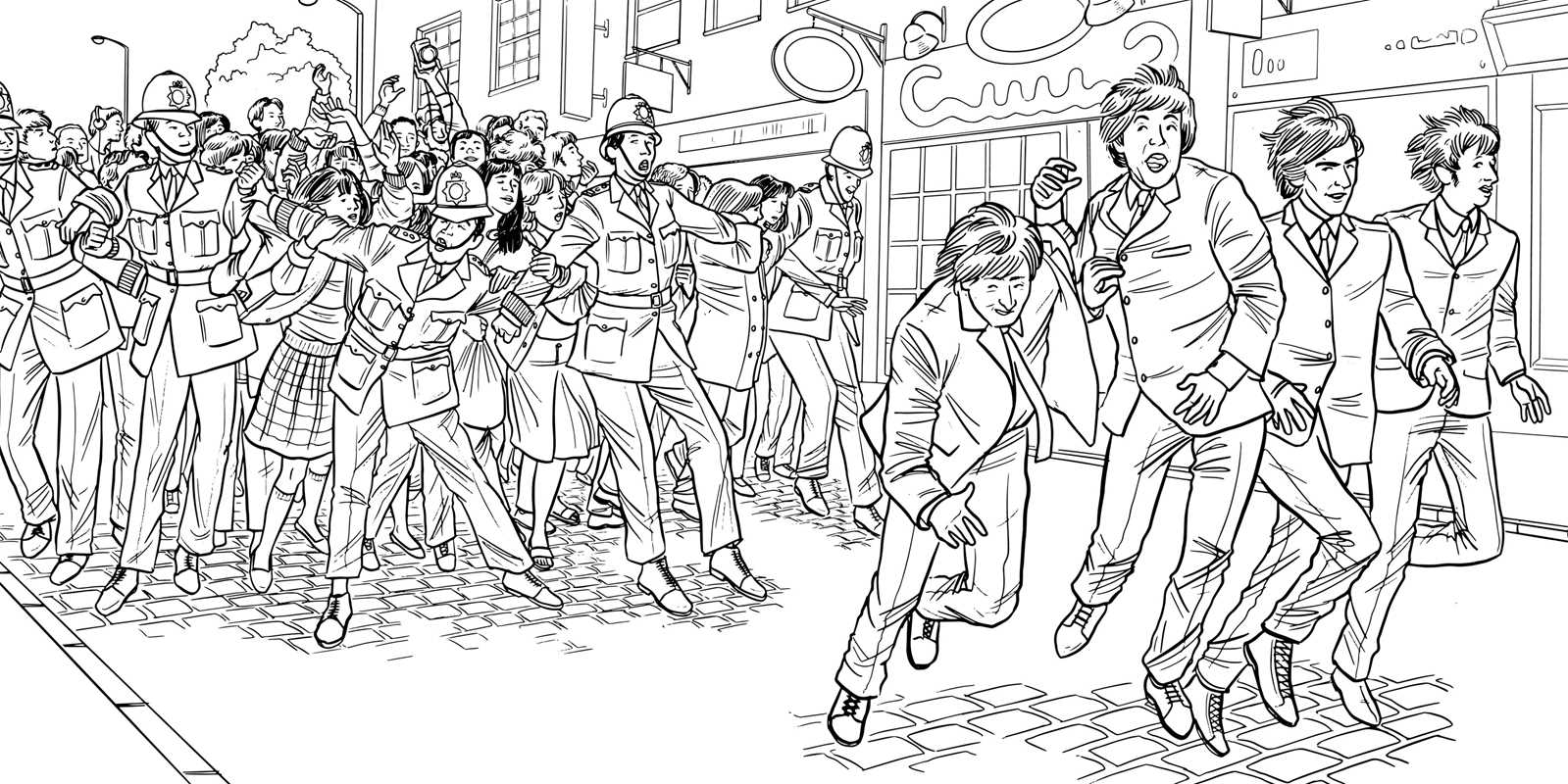 Beatles Coloring Book-Adult Coloring Book by IglooBooks