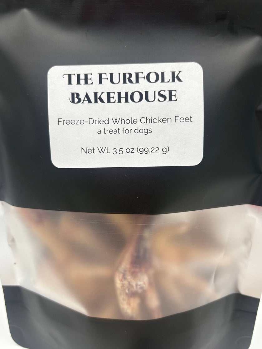 Freeze-Dried Chicken Feet Dog Treats