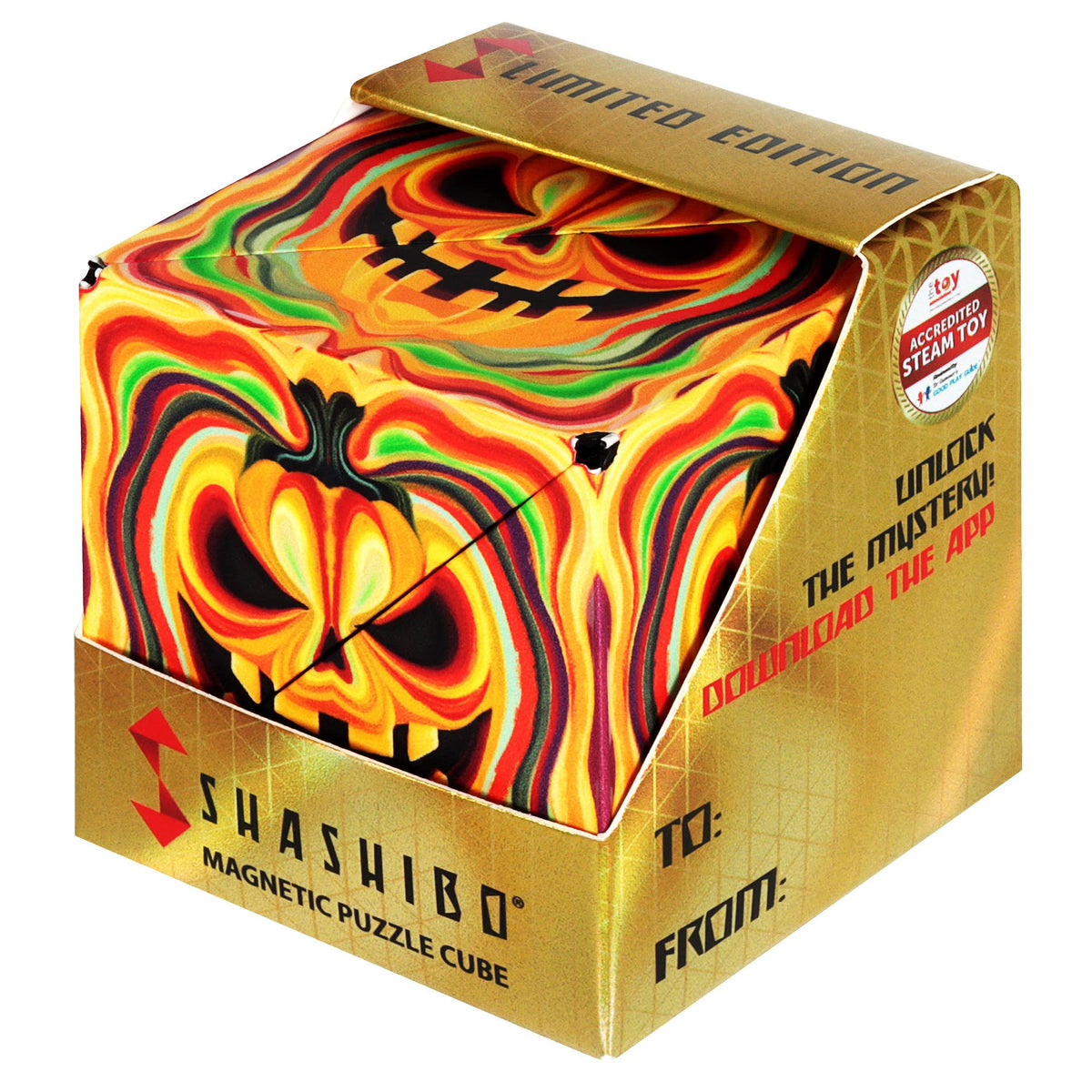Shashibo Ghastly Jack Magnetic Puzzle Cube