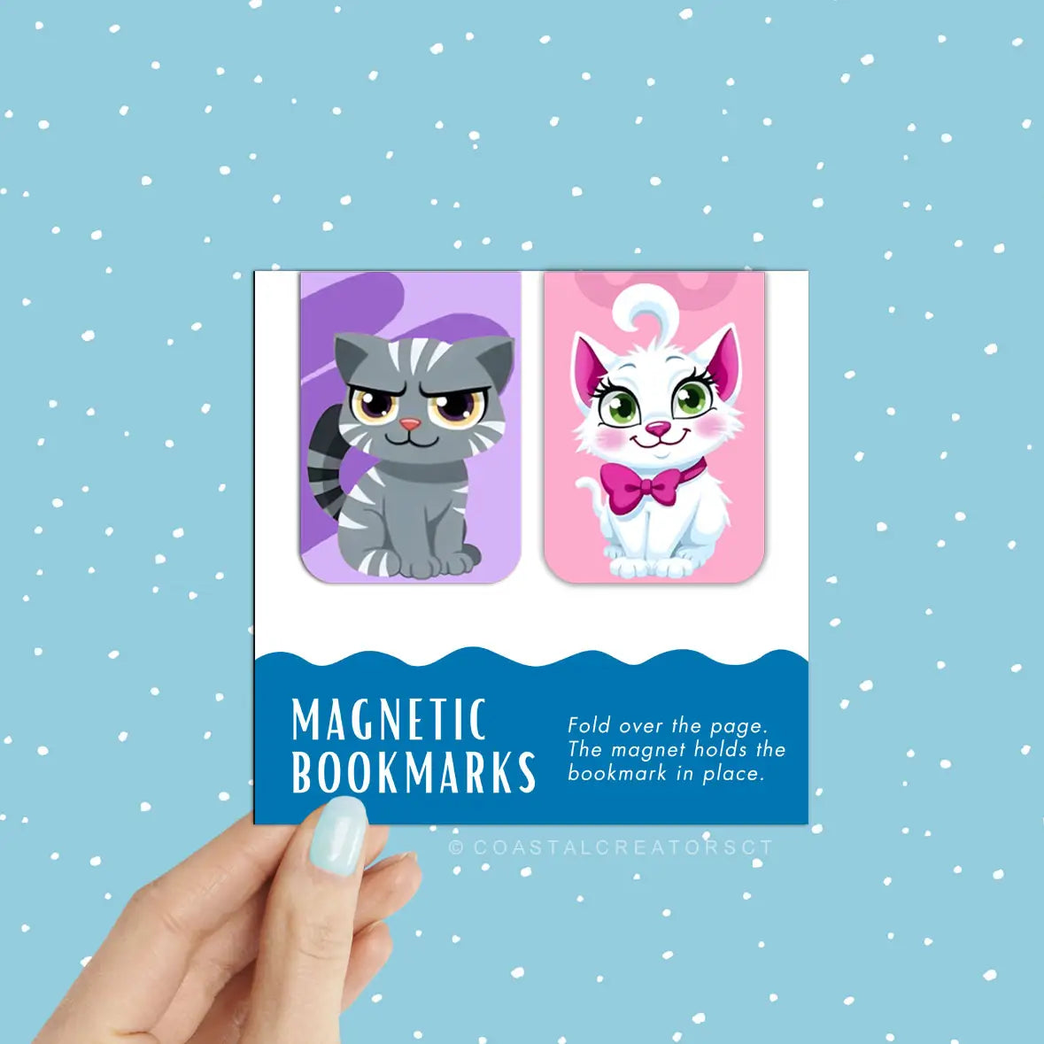 Magnetic Bookmarks by Coastal Creators of Connecticut