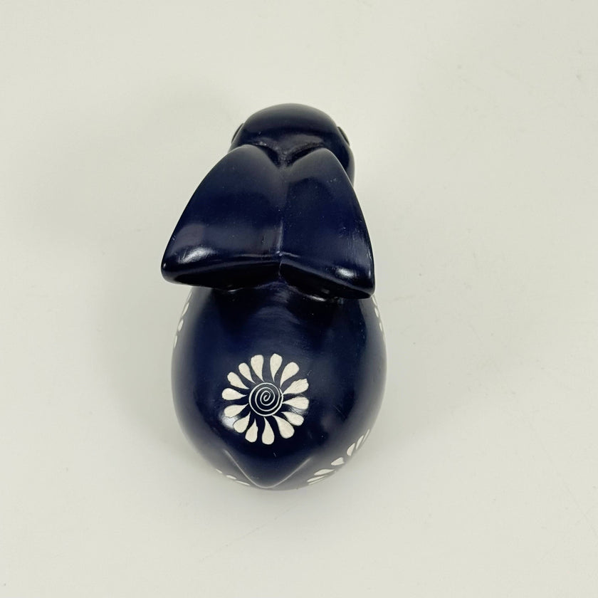 Soapstone Rabbit, Nestled  4.25
