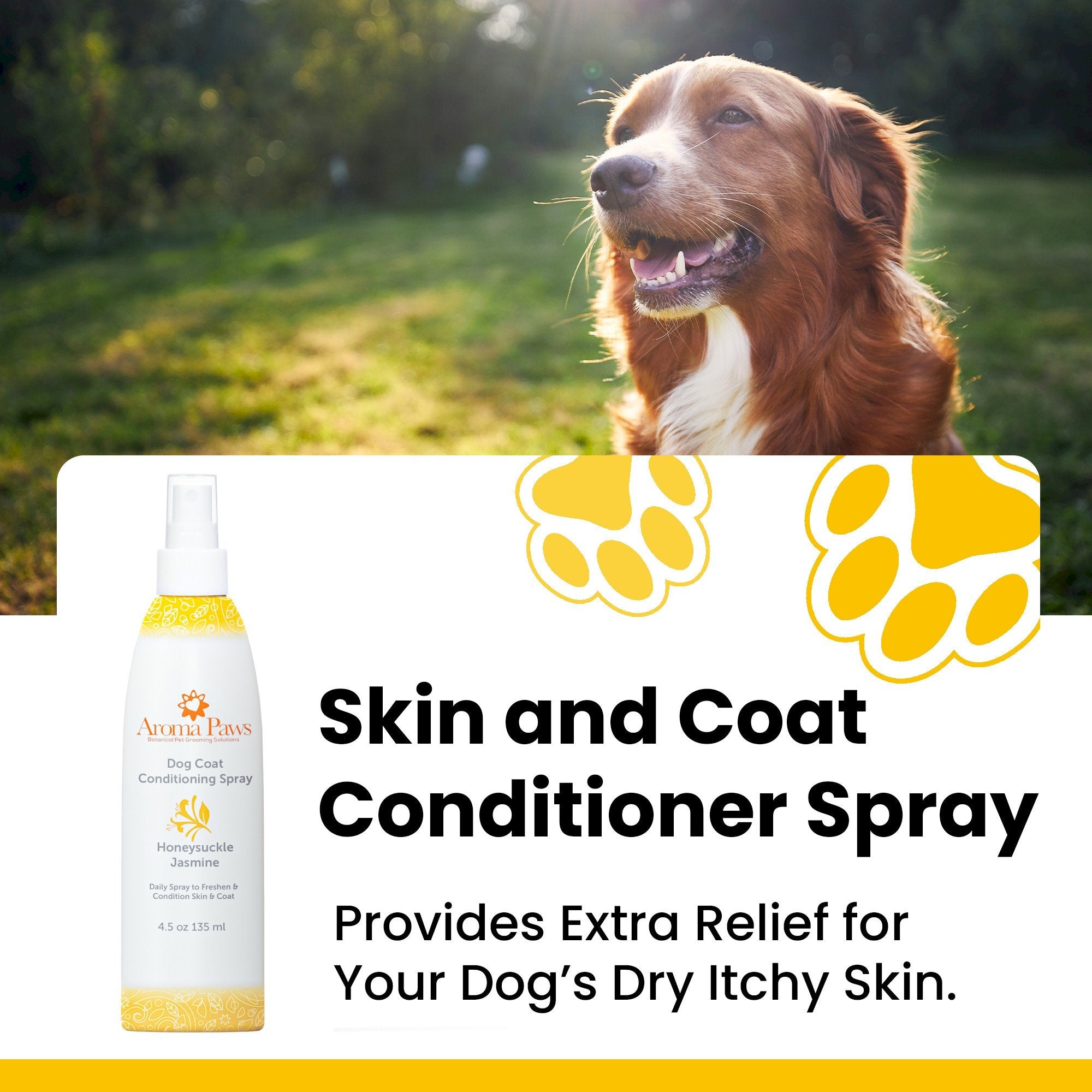 Aroma Paws Coat Conditioning Spray for Dogs