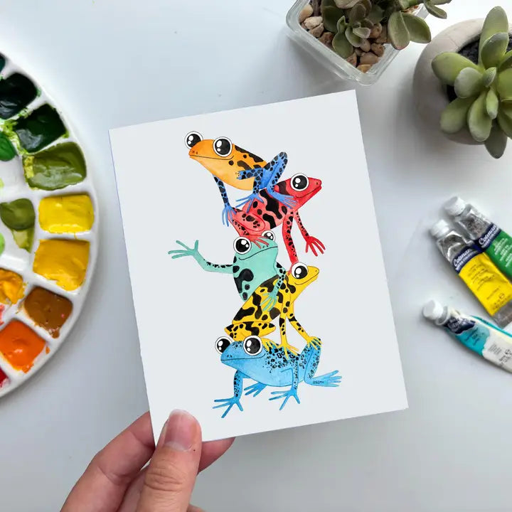 Owlfeather Watercolor Greeting Card Designs