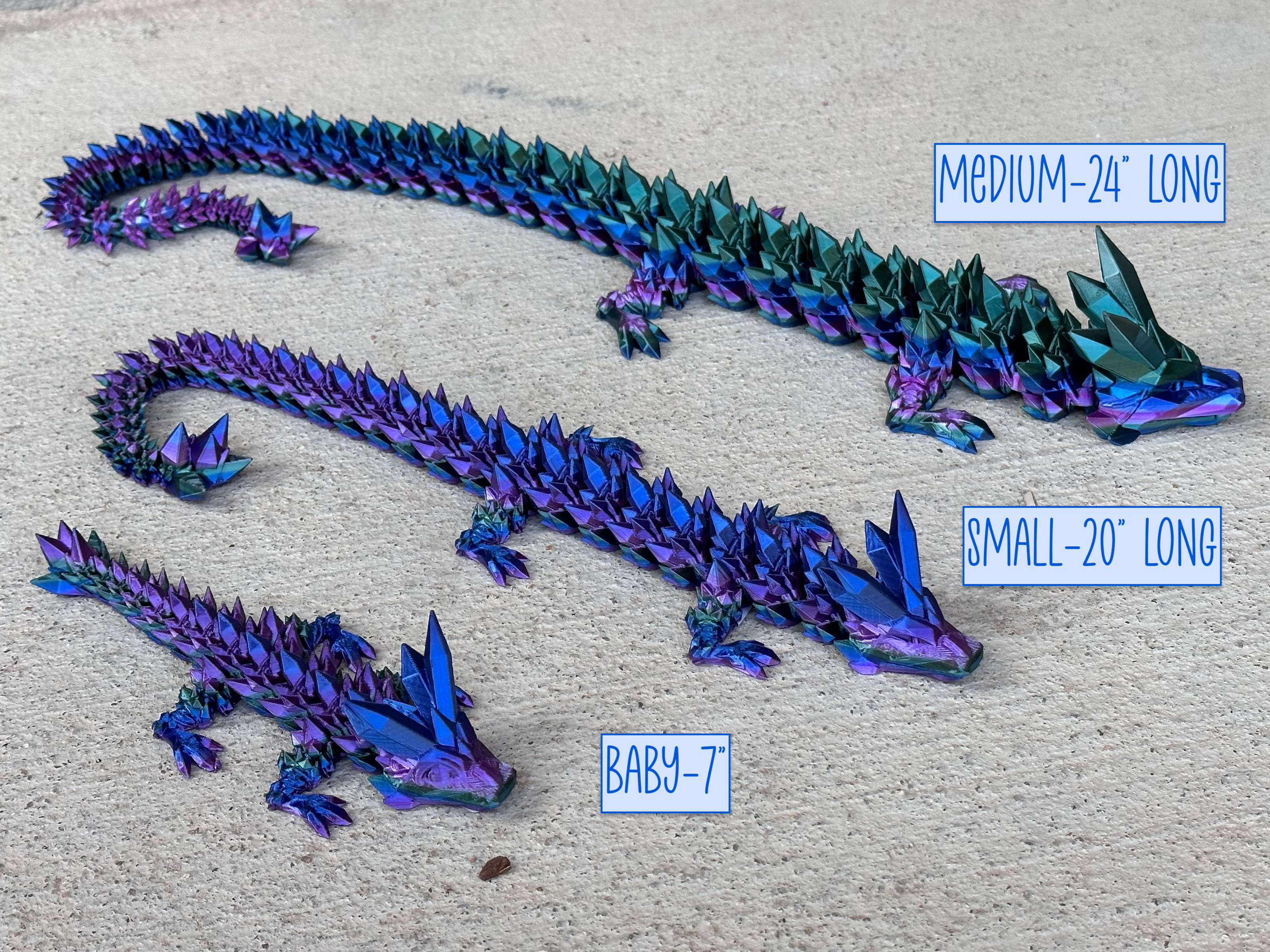 Baby Crystal Dragon