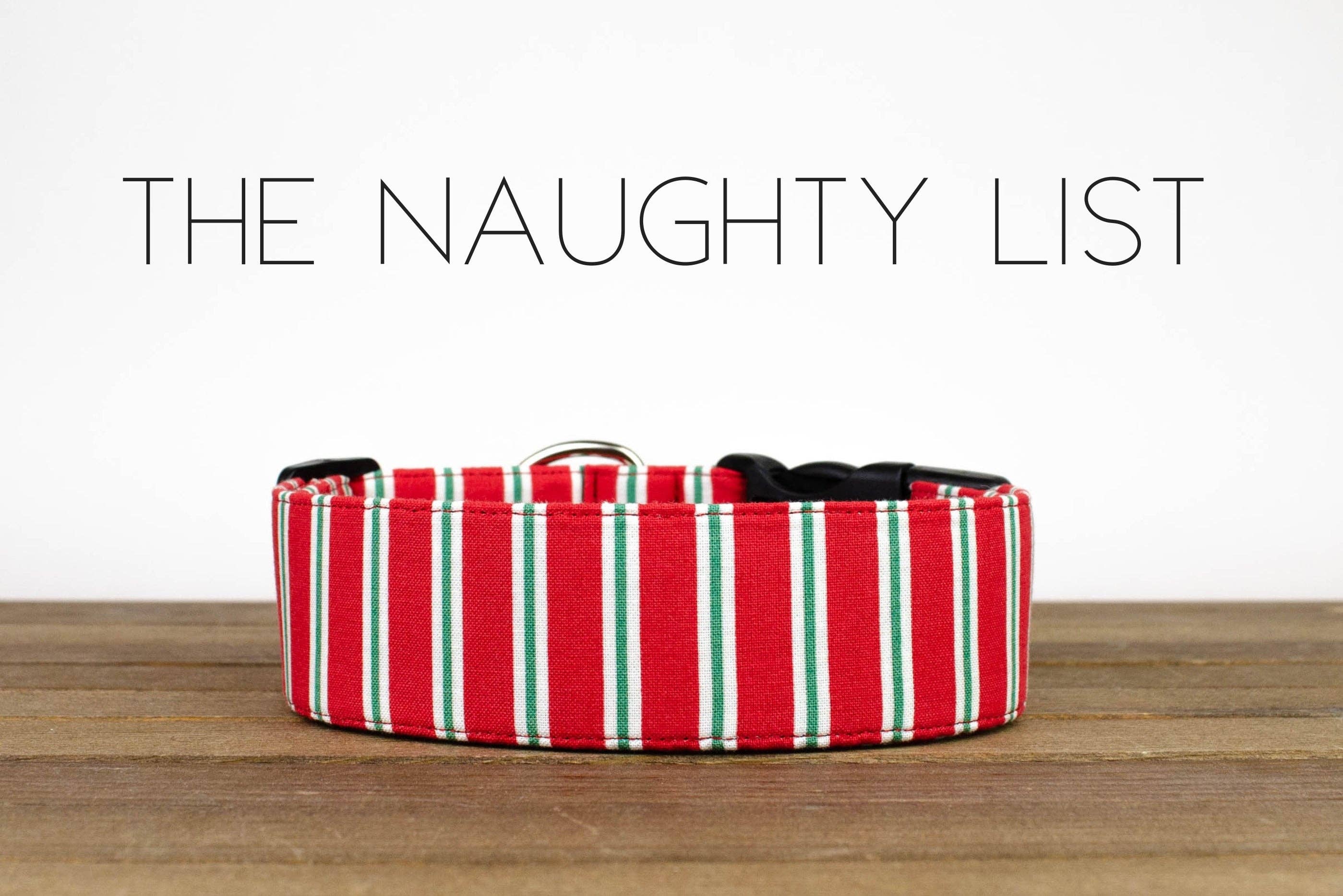 The Naughty List Collar