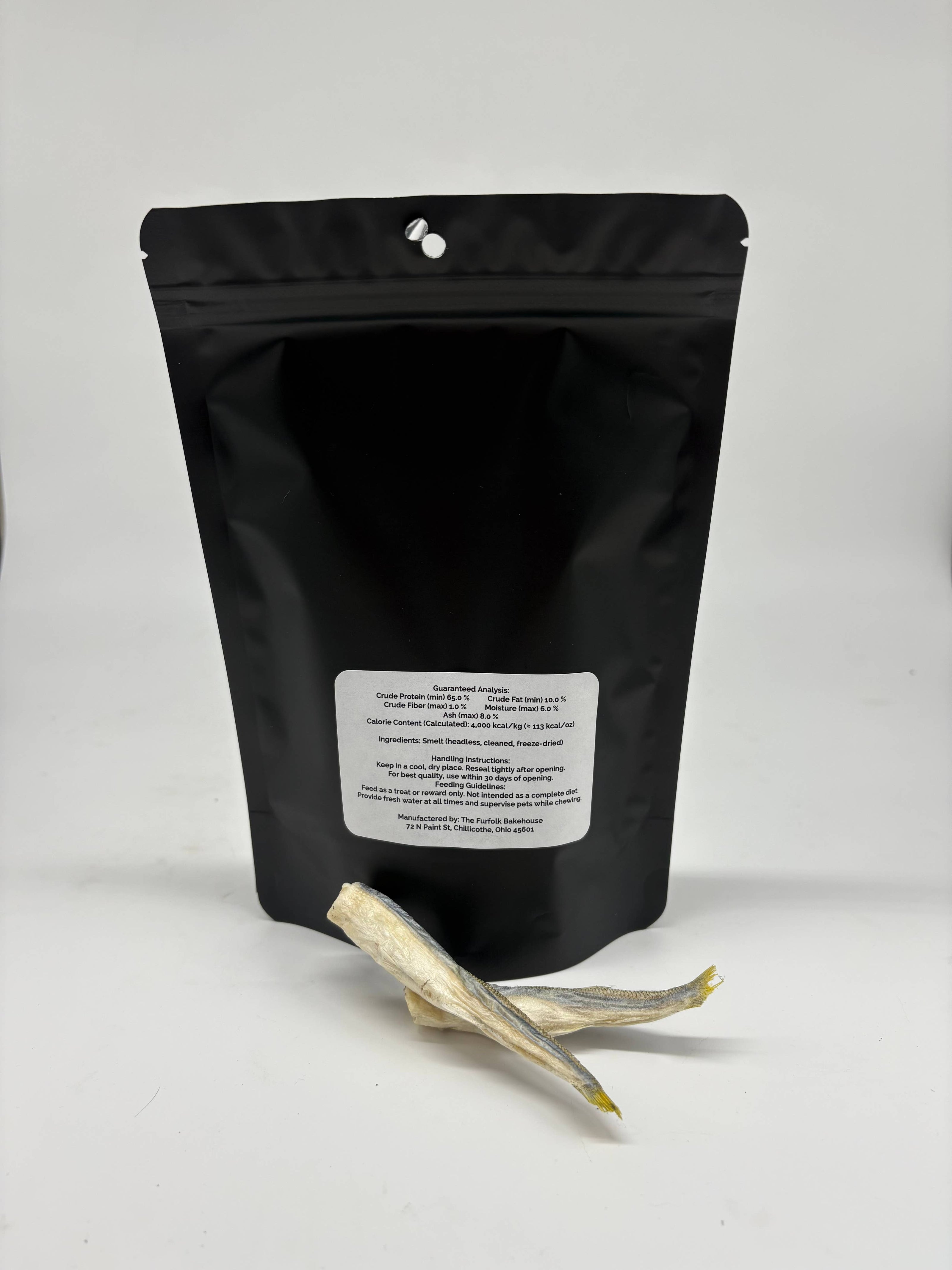 Freeze-Dried Smelt Treats for Dogs & Cats