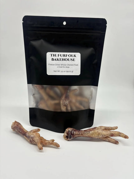 Freeze-Dried Chicken Feet Dog Treats