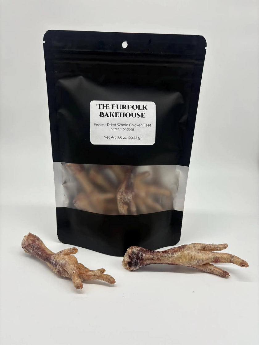 Freeze-Dried Chicken Feet Dog Treats