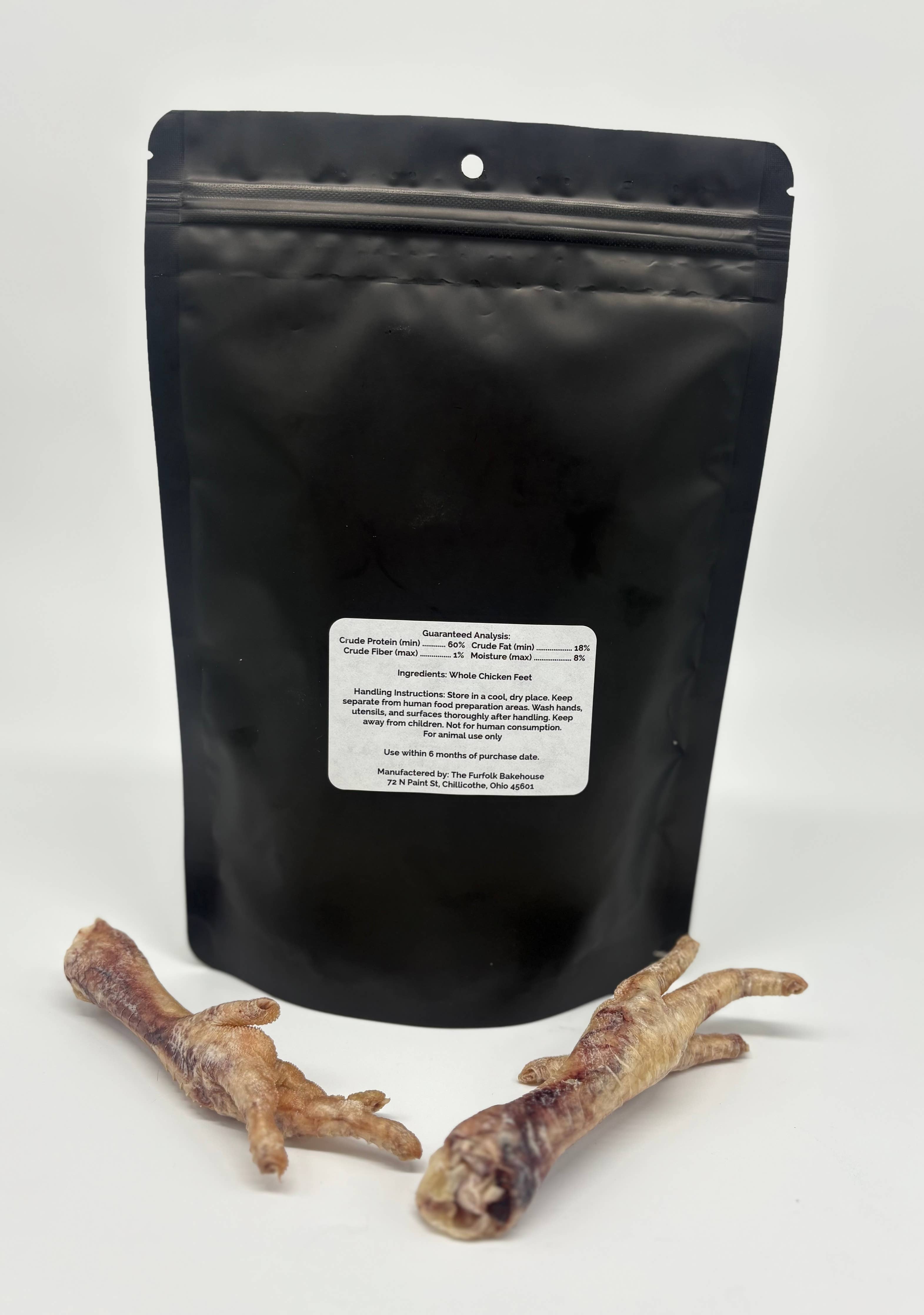 Freeze-Dried Chicken Feet Dog Treats