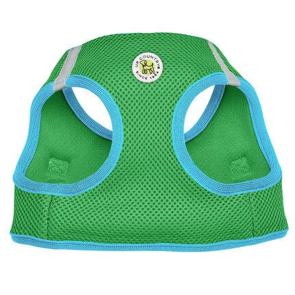 Lime and Aqua Small Dog Vest Harness