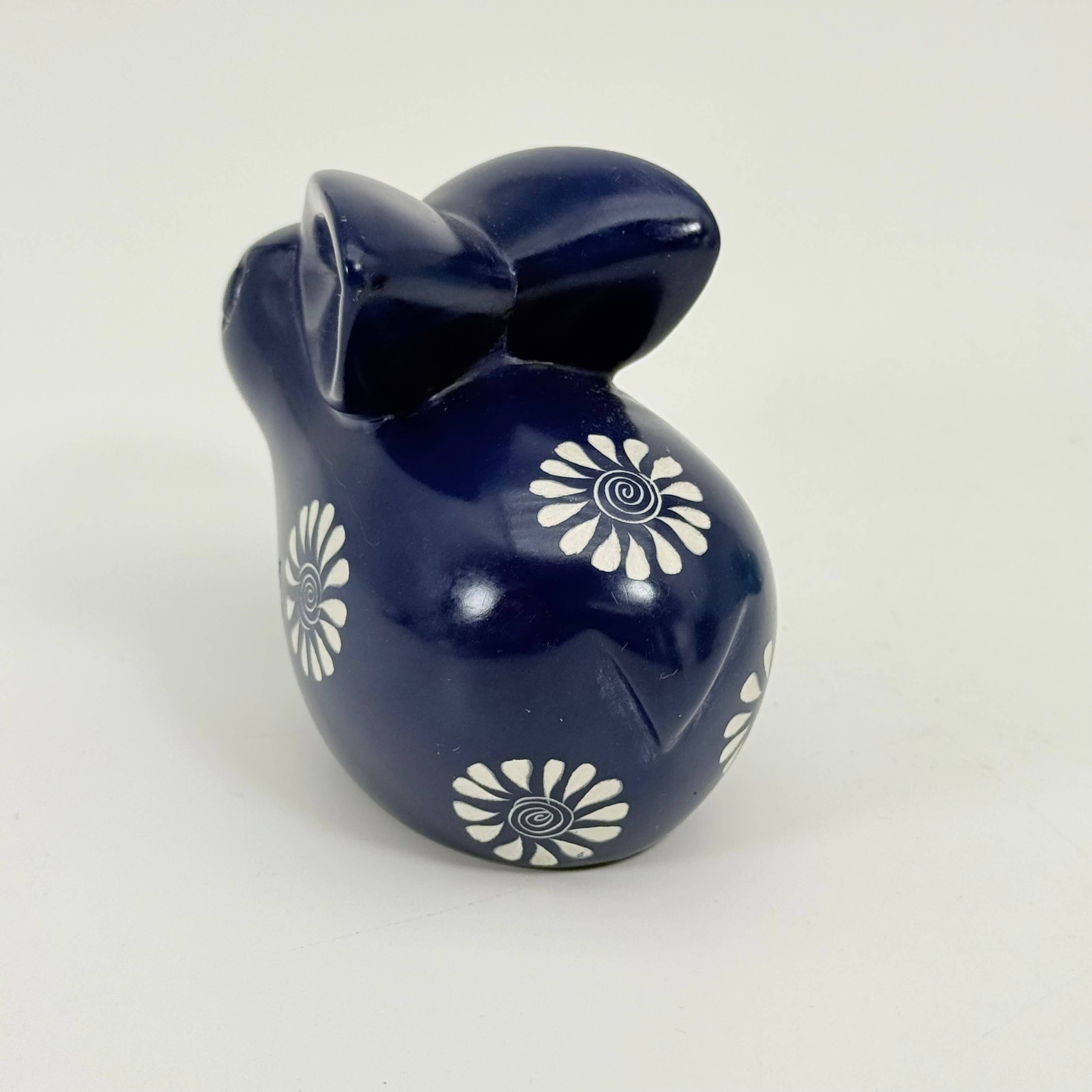 Soapstone Rabbit, Nestled  4.25