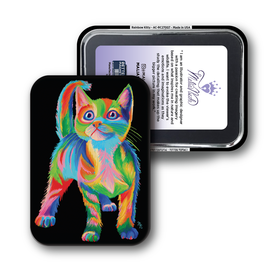 Rainbow Kitty - Malia Nicole Heron