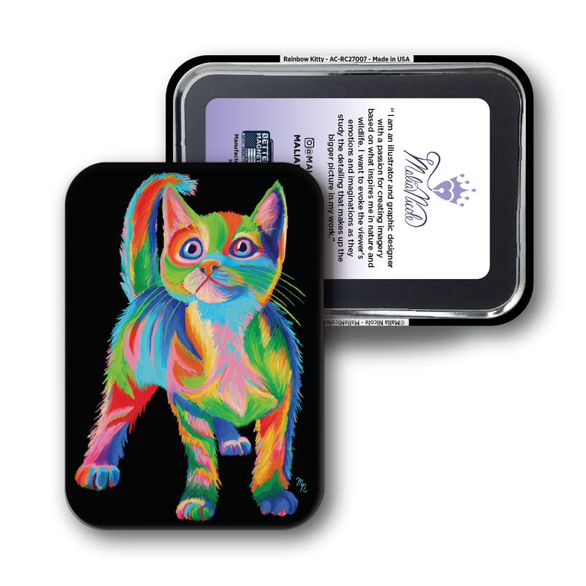Rainbow Kitty - Malia Nicole Heron